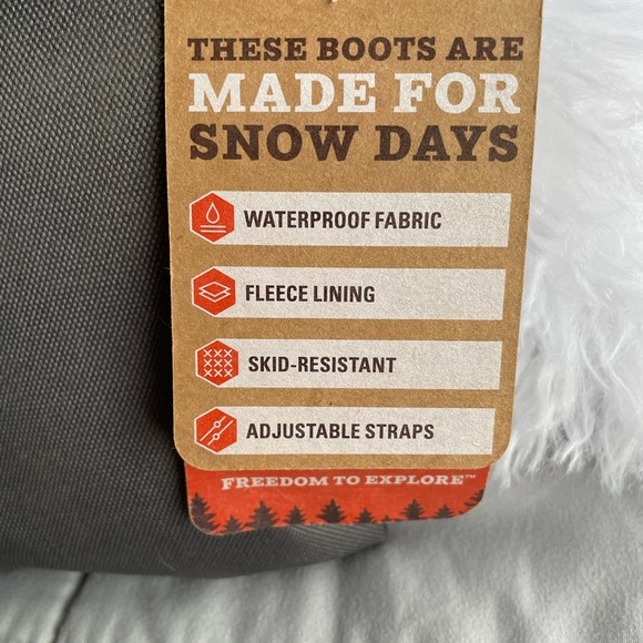 NWT Arcadia Trail Cold Weather Dog Boots Size Medium - Picture 6 of 14